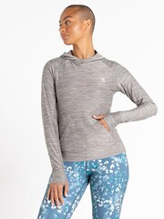 Dare 2b Grey Sprint Cty Lightweight Workout Hoodie - Image 1 of 6