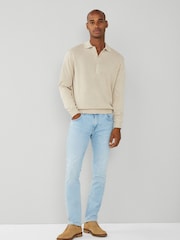 Hackett London Men Blue Trou Denim Jeans - Image 1 of 5