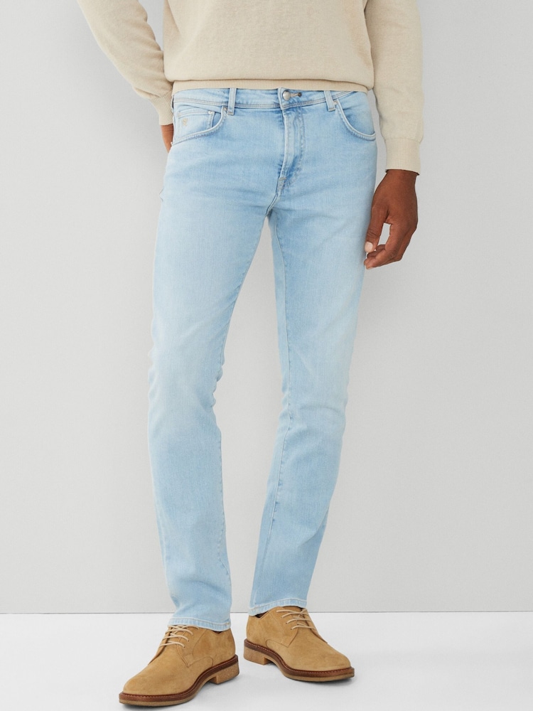 Hackett London Men Blue Trou Denim Jeans - Image 2 of 5