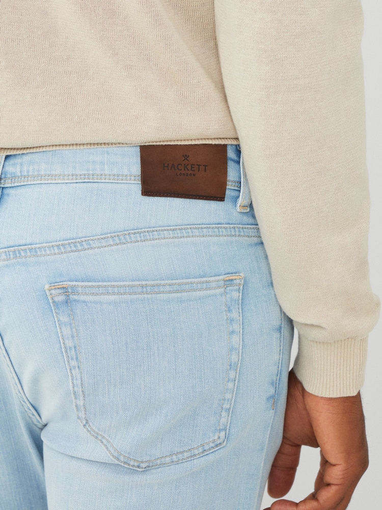 Hackett London Men Blue Trou Denim Jeans - Image 5 of 5