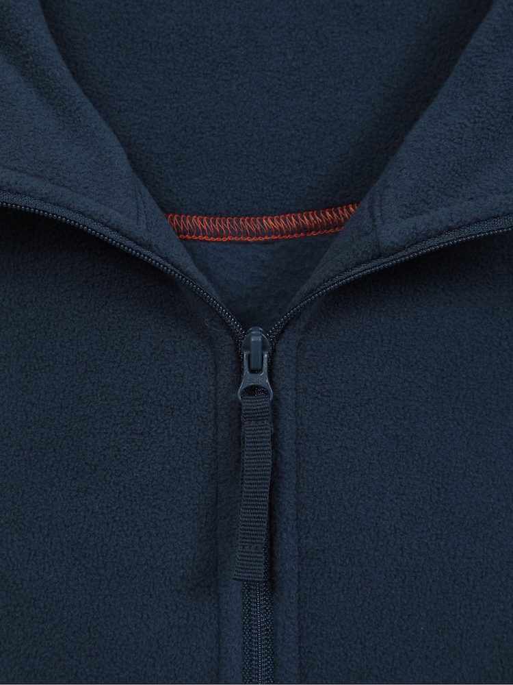 Mountain Warehouse Aqua Blue Mens Ashbourne II Half Zip Fleece - Image 5 of 5