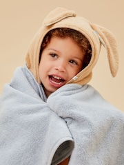 MORI Blue Peter Rabbit Cotton Super Soft Kids Hooded Towel - Image 1 of 7