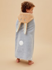 MORI Blue Peter Rabbit Cotton Super Soft Kids Hooded Towel - Image 2 of 7