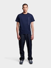 Penfield Blue Mens Relaxed Fit For Life In The Open 100% Cotton T-Shirt - Image 2 of 10