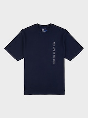Penfield Blue Mens Relaxed Fit For Life In The Open 100% Cotton T-Shirt - Image 7 of 10