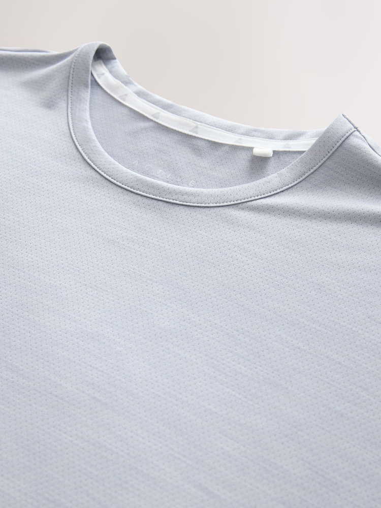 Grey Active Gym Training T-Shirt - Image 8 of 9