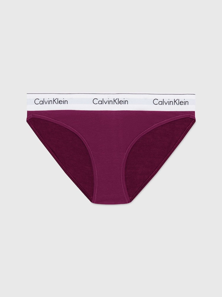 Calvin Klein Purple Single Bikini Knickers - Image 1 of 3