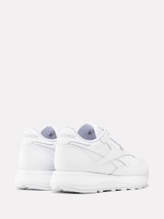 Reebok Classic Leather White Sneakers - Image 3 of 7