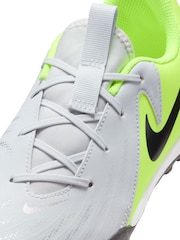 Nike Grey Kids Phantom 2 Academy Turf Football Boots - Image 8 of 10