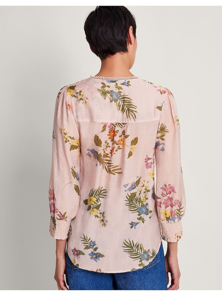 Monsoon Jaquetta Geblümte Bluse - Bild 2 von 5 Monsoon Jaquetta Geblümte Bluse - Bild 2 von 5