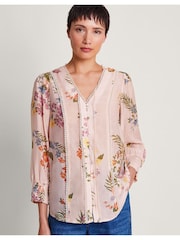 Monsoon Jaquetta Geblümte Bluse - Bild 3 von 5