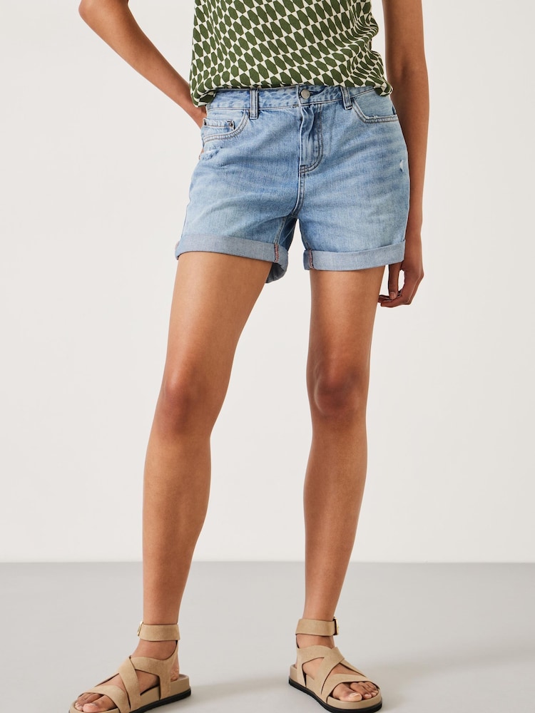 Hush Blue Denim Shorts - Image 1 of 5