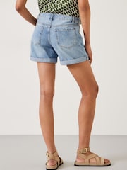 Hush Blue Denim Shorts - Image 2 of 5