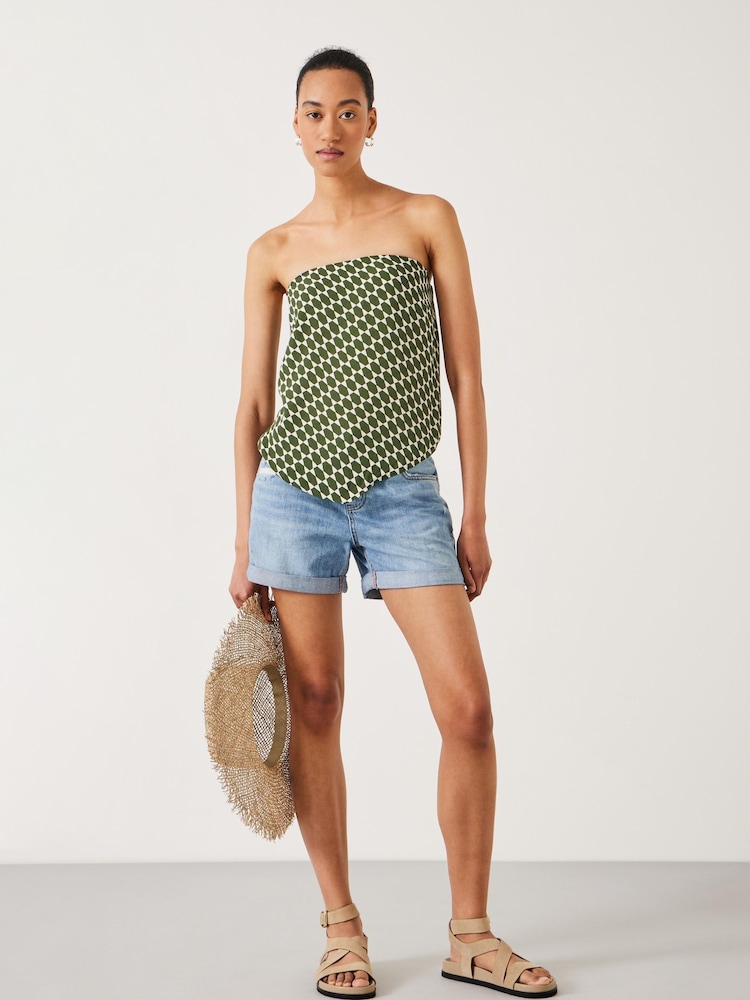Hush Blue Denim Shorts - Image 3 of 5
