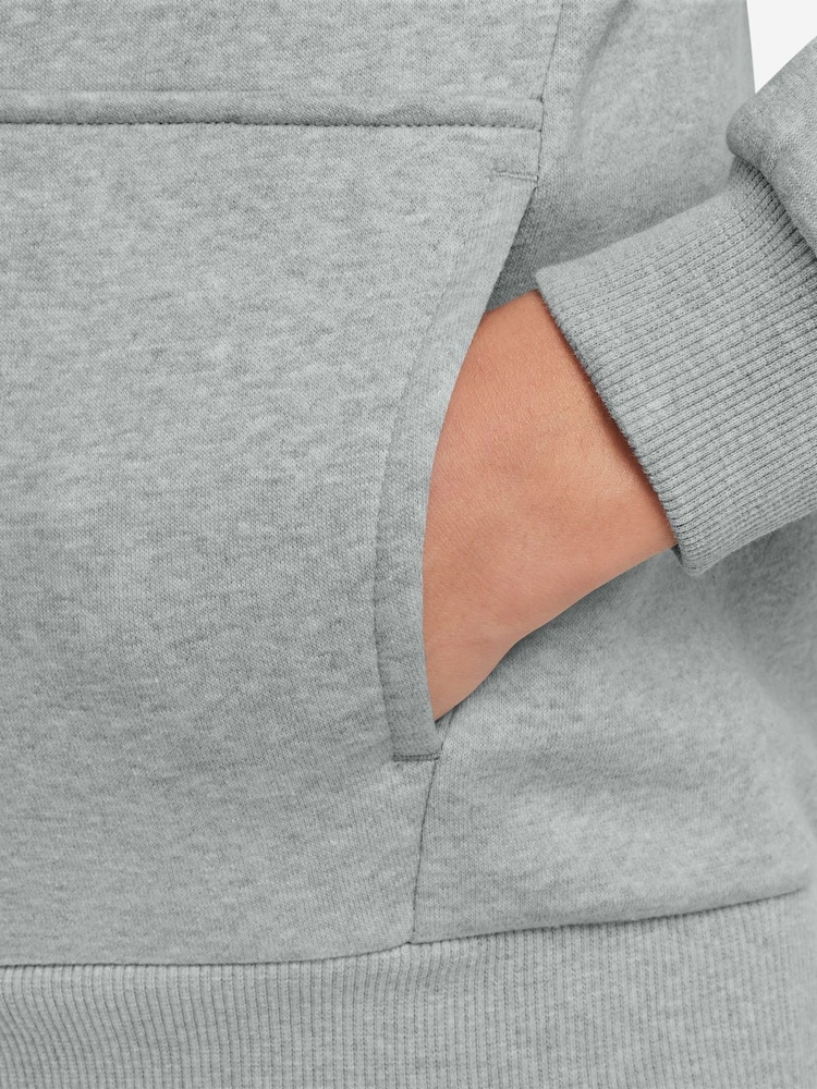 Nike Grey Dri-FIT Club Fleece CR7 Training Hoodie - Image 3 of 3