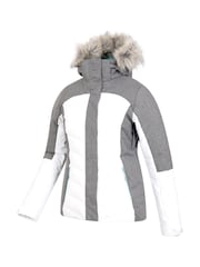 Valkoinen - Mountain Warehouse Pyrenees II Womens vettä hylkivä Pehmustettu Snow Ski Takki - Kuva 4 / 5
