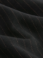 Black Premium Wool Blend Wide Leg Trousers - Image 6 of 6