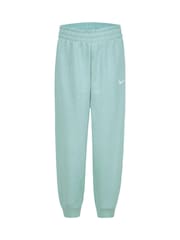 Zielony - Nike Little Kids Essential Marl Crew Tracksuit Set - Image 3 of 5