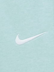 Zielony - Nike Little Kids Essential Marl Crew Tracksuit Set - Image 4 of 5