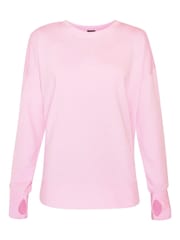Sweaty Betty Chalk Pink After Class Longline Sweatshirt - Image 5 of 7