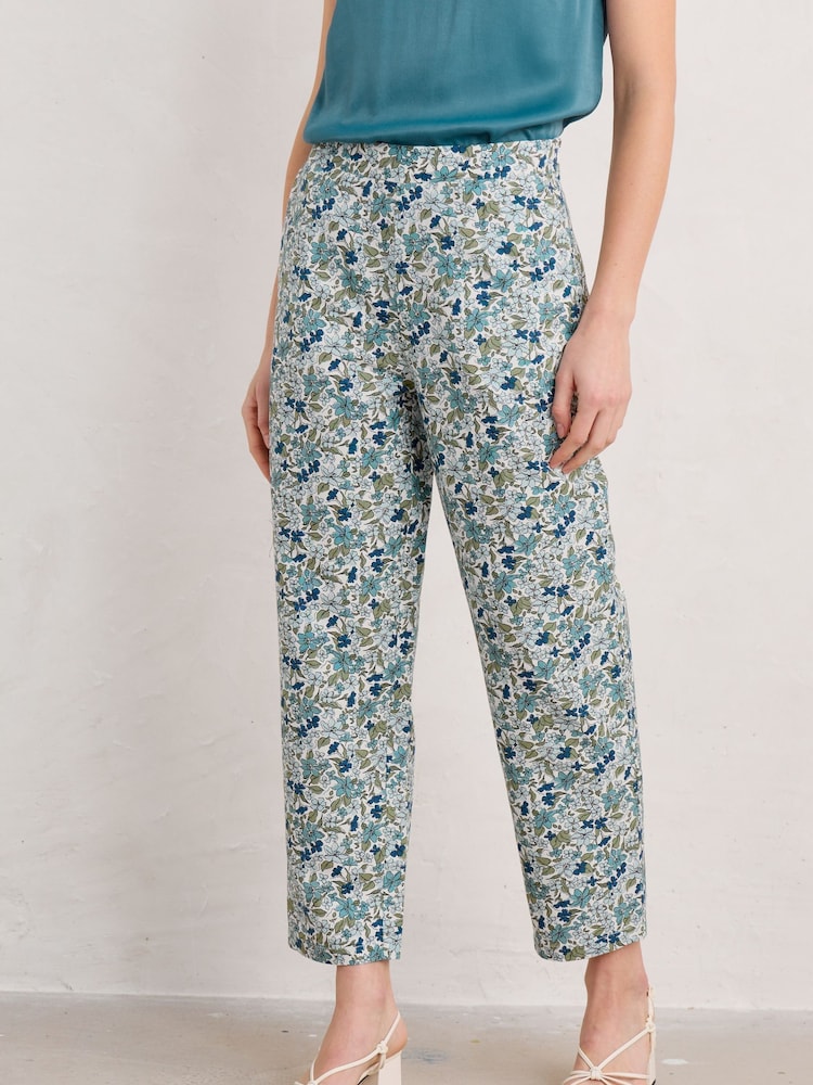 Seasalt Cornwall White Westlin Trousers - Image 1 of 5 Seasalt Cornwall White Westlin Trousers - Image 1 of 5