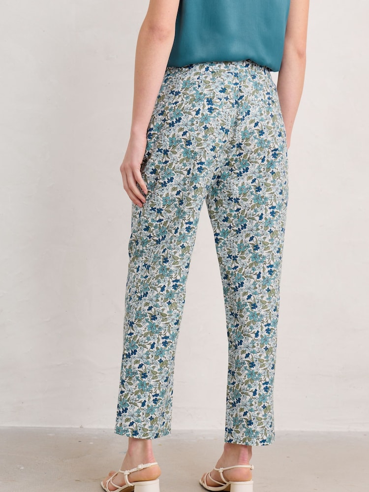 Seasalt Cornwall White Westlin Trousers - Image 2 of 5 Seasalt Cornwall White Westlin Trousers - Image 2 of 5
