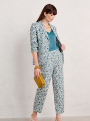 Seasalt Cornwall White Westlin Trousers - Image 3 of 5