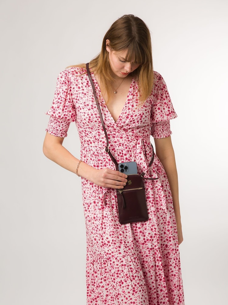 Conkca Bambino Leather Cross-Body Phone Bag - Image 3 of 9