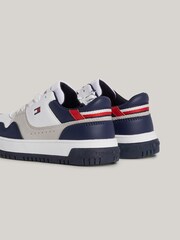 Bílé šněrovací nízké tenisky Tommy Hilfiger - Image 2 of 5