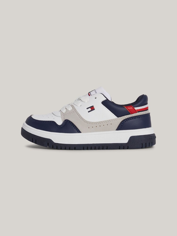 Bílé šněrovací nízké tenisky Tommy Hilfiger - Image 5 of 5