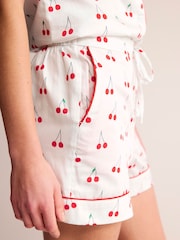 Boden, Pyjama-Shorts aus 100 % Baumwollsatin - Bild 2 von 5