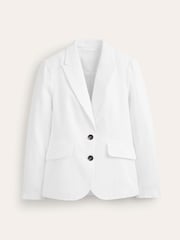 Boden White Marylebone 100% Linen Blazer - Image 6 of 6