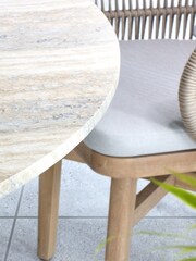 Kettler Natural Bali Garden 6 Seater Dining Set - Image 3 of 4