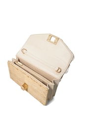Dune London Natural Blooms Flower Bead Top Handle Bag - Image 5 of 7