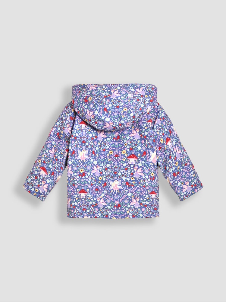 JoJo Maman Bébé Lilac Fairy 4-In-1 Polarfleece Jacket - Image 3 of 11
