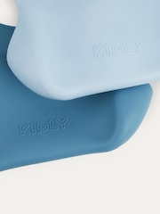 modra - KIDLY silikonski BIBS 2 paket - Slika 2 iz 3