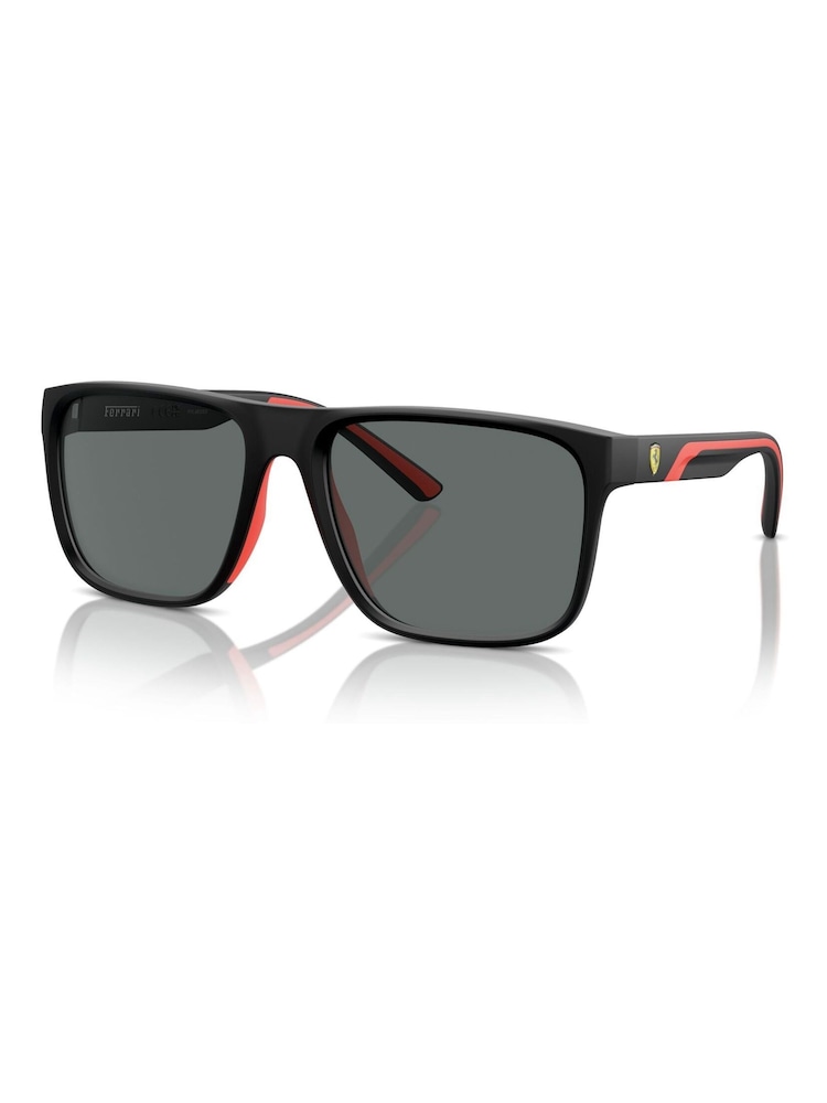 Ferrari Scuderia Fz6002U Square Polarised Black Sunglasses - Image 3 of 6