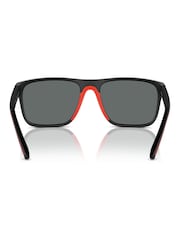 Ferrari Scuderia Fz6002U Square Polarised Black Sunglasses - Image 4 of 6
