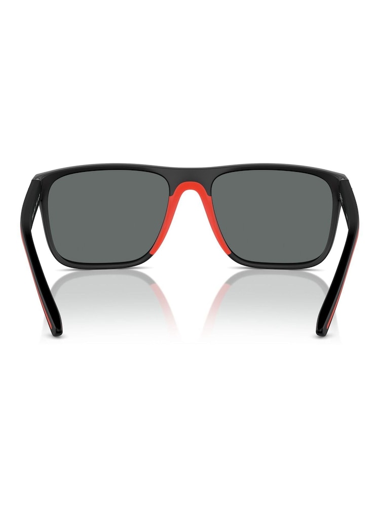 Ferrari Scuderia Fz6002U Square Polarised Black Sunglasses - Image 4 of 6