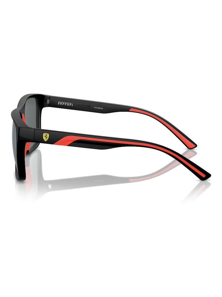 Ferrari Scuderia Fz6002U Square Polarised Black Sunglasses - Image 6 of 6