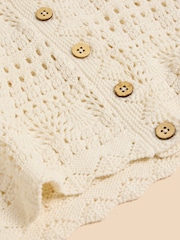 White Stuff Natural Pippa 100% Cotton Waistcoat - Image 9 of 9
