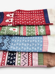 Dogs in Jumpers Christmas Pattern Ankle Socks 4 Pack - Image 7 of 7