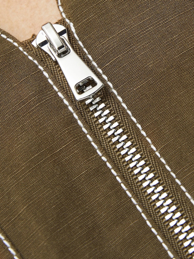 Jigsaw Linen Lyocell Stitched Dress - Image 7 of 7 Jigsaw Linen Lyocell Stitched Dress - Image 7 of 7