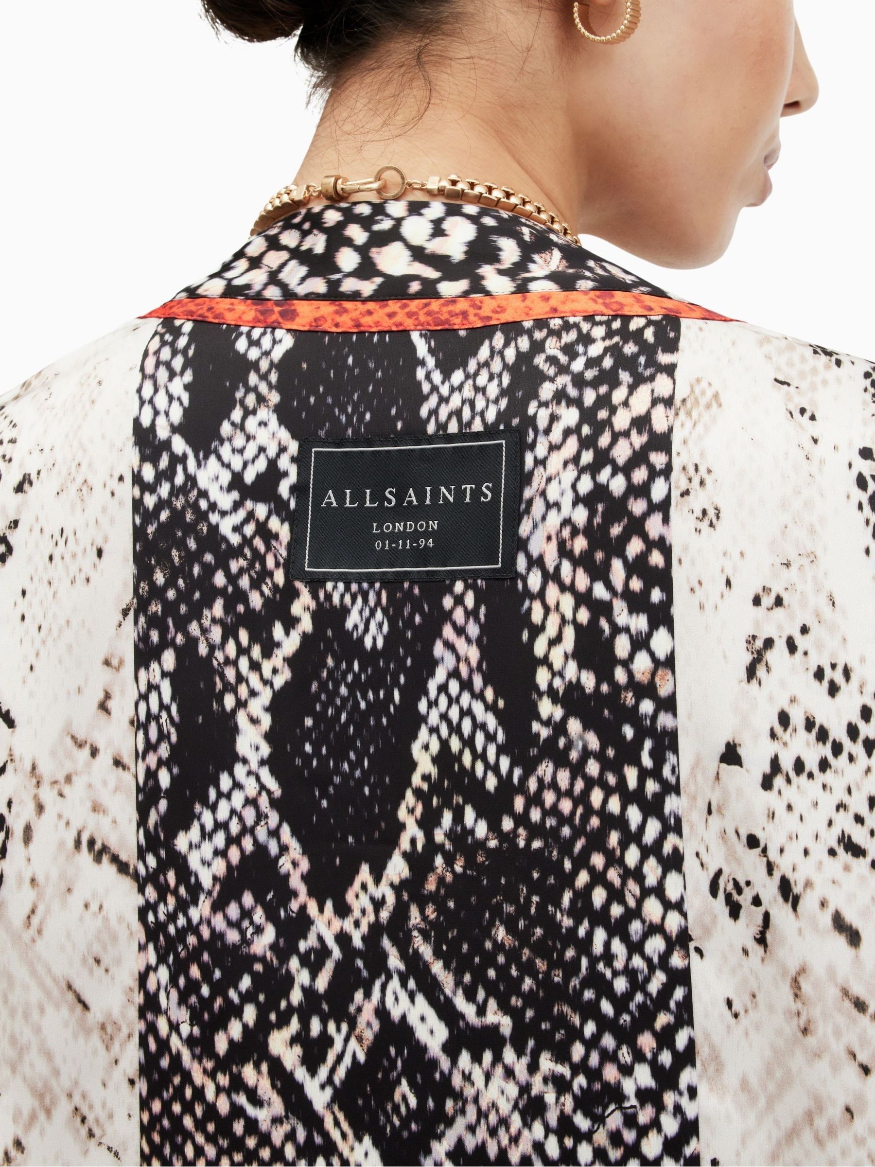 オールセインツ AllSaints Casa ワイメア Kimono レディース シャツ トップス Black/Multi 楽天市場】オールセインツ 黒色 ブラック レディース