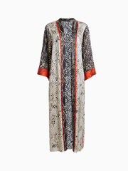 AllSaints Black Casa Waimea Kimono - Image 7 of 7
