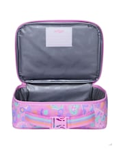Smiggle Pink Little Journeys Teeny Tiny Square Lunch Box - Image 3 of 3