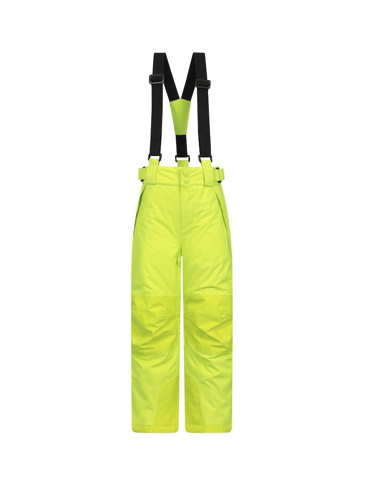 Mountain Warehouse Green Falcon Extreme Kids Waterproof Ski Trousers - Image 1 of 5