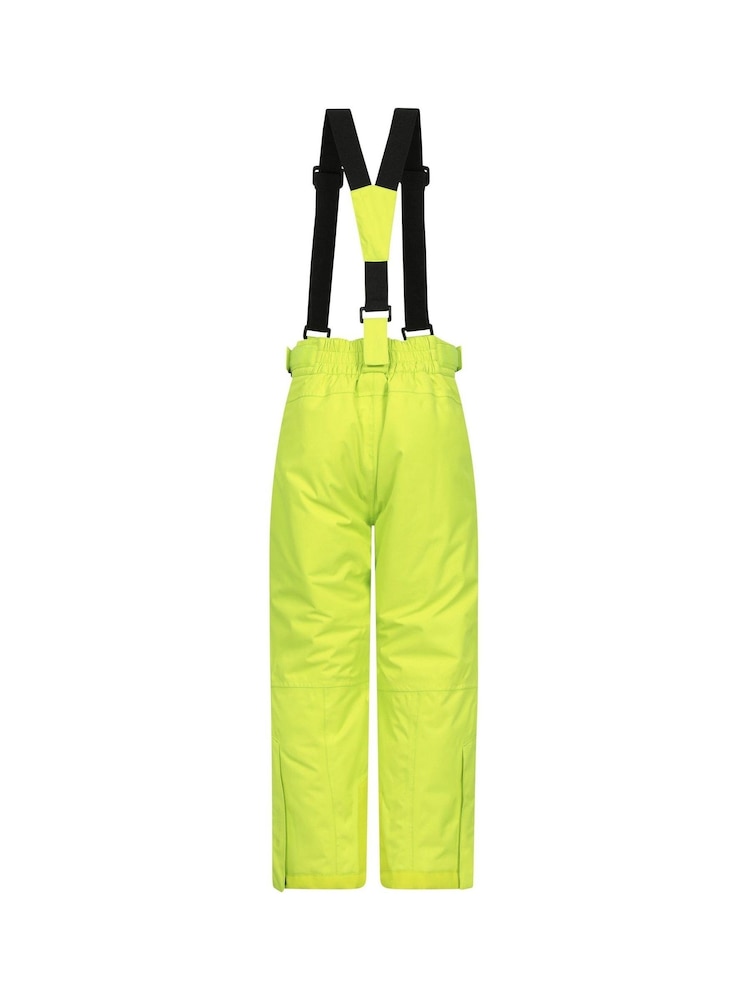 Mountain Warehouse Green Falcon Extreme Kids Waterproof Ski Trousers - Image 2 of 5