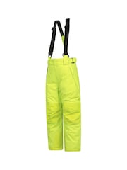 Mountain Warehouse Green Falcon Extreme Kids Waterproof Ski Trousers - Image 3 of 5
