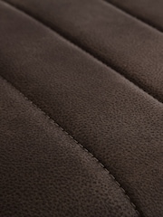 Julian Bowen Grey Brooklyn Upholstered Bench - Image 4 of 5